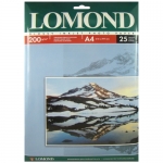 Бумага Lomond 200г/м, 1-сторонняя, глянцевая, 25 листов, А4 (0102046)