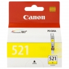 Чернильница Canon CLI-521Y для PIXMA IP3600/4600/MP540/620/630/980, желтая (2936B004)