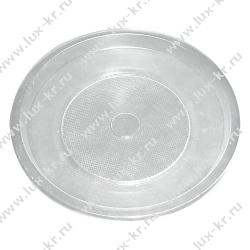 Тарелка дес. 170мм (прозрачная, 100 шт/уп)