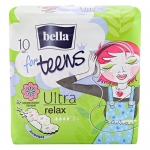 Bella for Teens ULTRA soft Relax Deo 4кап.10шт зеленые Bella for Teens ULTRA soft Relax Deo 4кап.10шт зеленые