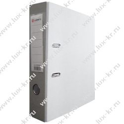 Папка-регистратор LAMARK600, 80мм серая