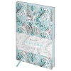 Ежедневник недатированный, А5, 136л., кожзам, Greenwich Line "Belles Fleurs. Valerian", тон. блок, цветной срез ENA5_53258 Ежедневник недатированный, А5, 136л., кожзам, Greenwich Line "Belles Fleurs. Valerian", тон. блок, цветной срез ENA5_53258