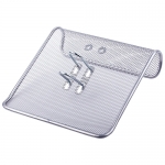 BRAUBERG "Germanium" Подставка для календаря большая, металлическая, 57х200х200 мм, серебристая, 231973