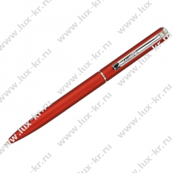 Ручка шариковая Luxor "New Premier" синяя, 0,7мм, корпус бордо/хром, поворотный механизм, футляр 210027 Ручка шариковая Luxor "New Premier" синяя, 0,7мм, корпус бордо/хром, поворотный механизм, футляр 210027