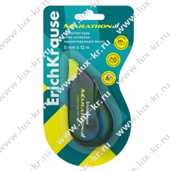 Корректирующая лента ERICH KRAUSE MARATHON 5мм*12м ЕК53200 Корректирующая лента ERICH KRAUSE MARATHON 5мм*12м ЕК53200