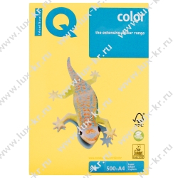 IQ COLOR  CY39  бумага цветная (А4, 80г,  500л канареечно-желтый)