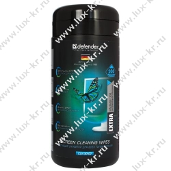 Defender, Чистящие салфетки для всех типов мониторов в тубе (100шт.) (30102) Defender, Чистящие салфетки для всех типов мониторов в тубе (100шт.) (30102)
