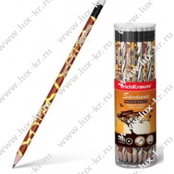Карандаш EK 45620 Savanna, с ластиком круглый корпус