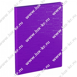 Папка с 40 вкладышами Berlingo "Your Way" А4, 24мм, 600мкм, фиолетовая, с внутр. Карманом DB4_40894