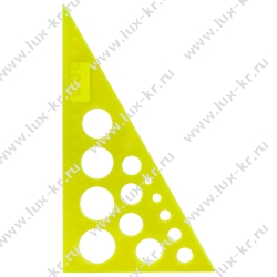 Треугольник ТК11, 19см 30* с окружностями