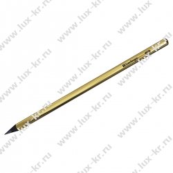 Карандаш ч/г Berlingo "Pure Gold" HB, черное дерево, трехгранный, заточен. Карандаш ч/г Berlingo "Pure Gold" HB, черное дерево, трехгранный, заточен.