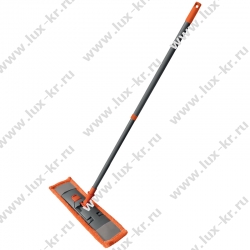 Швабра York "Classic" с держателем 38,8*9см, телескоп. ручка 75-135см, плоский МОП из микрофибры, 081080 Швабра York "Classic" с держателем 38,8*9см, телескоп. ручка 75-135см, плоский МОП из микрофибры, 081080