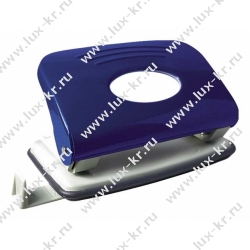 Дырокол LAMARK 148 Mettallic ( 10 листов с линейкой) синий