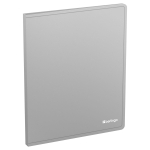 Папка с зажимом Berlingo "Soft Touch" А4, 17мм, 700мкм, серая, с внутр. Карманом FSc_A4985