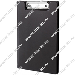 Папка-планшет МАЛЫЙ ФОРМАТ (180х255 мм) А5, BRAUBERG, с прижимом и крышкой, картон/ПВХ, черная, 227980 Папка-планшет МАЛЫЙ ФОРМАТ (180х255 мм) А5, BRAUBERG, с прижимом и крышкой, картон/ПВХ, черная, 227980