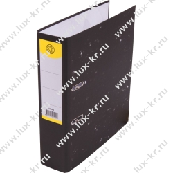 Папка-регистратор DOLCE COSTO D00012-1, 75мм черный мрамор