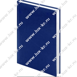 LAMARK02408 Ежедневник недатированный Classic А5 синий, 256стр, белый блок, иск.кожа, ляссе LAMARK02408 Ежедневник недатированный Classic А5 синий, 256стр, белый блок, иск.кожа, ляссе