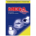 Этикетки самоклеящиеся MEGA LABEL 52,5х21,2, белые (56шт на листе) Этикетки самоклеящиеся MEGA LABEL 52,5х21,2, белые (56шт на листе)