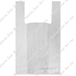 Пакет майка белая 28*50 14мкм (100шт)