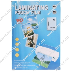Пленка для ламинирования 100л, 80х111 мм, А7, 150 мкр.