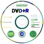 Диск DVD-R 4,7Gb Smart Track, Slim Case
