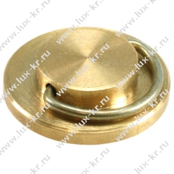 Печать металлическая, диаметр 24мм, латунь Печать металлическая, диаметр 24мм, латунь