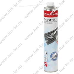 Баллон со сжатым воздухом BRAUBERG ДЛЯ ОЧИСТКИ ТЕХНИКИ 1000 мл, 513317 Баллон со сжатым воздухом BRAUBERG ДЛЯ ОЧИСТКИ ТЕХНИКИ 1000 мл, 513317