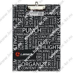 Lamark443 Планшет с верхним зажимом Буквенный принт, А4, ламинированный картон Lamark443 Планшет с верхним зажимом Буквенный принт, А4, ламинированный картон