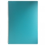 Тетрадь 80л, клетка, на гребне, пластиковая обложка, А4 Тетрадь 80л, клетка, на гребне, пластиковая обложка, А4