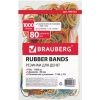 Резинки банковские универсальные диаметром 80 мм, BRAUBERG 1000 г, цветные, натуральный каучук, 440152 Резинки банковские универсальные диаметром 80 мм, BRAUBERG 1000 г, цветные, натуральный каучук, 440152