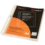 Папка-вкладыш с перфорацией, А4, Lamark 68 (Премиум повышенной вместимости, 100шт/уп) 0,060мм Папка-вкладыш с перфорацией, А4, Lamark 68 (Премиум повышенной вместимости, 100шт/уп) 0,060мм