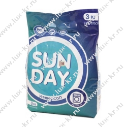 Sunday Автомат Стиральный Порошок Универсальный, бесфосфатный 3кг Sunday Автомат Стиральный Порошок Универсальный, бесфосфатный 3кг