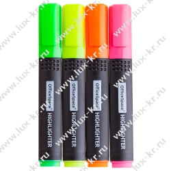 Набор текстовыделителей OfficeSpace HL4_9517, 4цвета