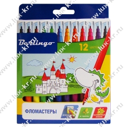 Фломастеры Berlingo 12цв