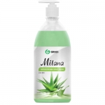 Крем-мыло жидкое Grass MILANA 1л Алоэ Вера с дозатором Крем-мыло жидкое Grass MILANA 1л Алоэ Вера с дозатором