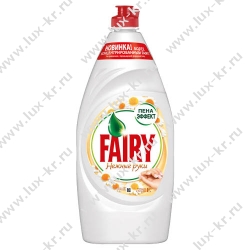 Средство д/посуды FAIRY Нежные руки Ромашка+Витамин Е, 900мл Средство д/посуды FAIRY Нежные руки Ромашка+Витамин Е, 900мл