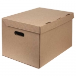 Короб архивный 480*325*295 гофрокартон, бежевый Короб архивный 480*325*295 гофрокартон, бежевый