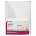 Папка уголок с перфорацией Attache А4 180мкм Папка уголок с перфорацией Attache А4 180мкм