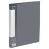 Папка на 4 кольцах СТАММ "Стандарт" А4, 25мм, 700мкм, пластик, серая ММ-30602 Папка на 4 кольцах СТАММ "Стандарт" А4, 25мм, 700мкм, пластик, серая ММ-30602