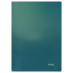 Папка-уголок СТАММ "Хамелеон" А4, 180мкм, пластик, непрозрачная, зеленый хамелеон ММ-31958