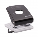 Дырокол LAMARK 150 (Mettallic, до 30 листов с линейкой) черный Дырокол LAMARK 150 (Mettallic, до 30 листов с линейкой) черный