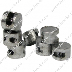 Пломба свинцовая Д-10мм (1кг, ~ 234 шт) Пломба свинцовая Д-10мм (1кг, ~ 234 шт)