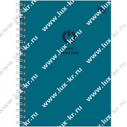 Записная книжка BG А6, 80л, на гребне, твердая обложка