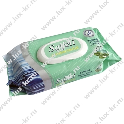 SALFETI Салфетки влажные антибактериальные 72шт/уп, с крышкой SALFETI Салфетки влажные антибактериальные 72шт/уп, с крышкой