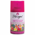 МЕЛОДИЯ "Цветочный" Сменный баллон 250 мл, для автоматических освежителей, универсальный, 605230. Совместим с диспенсерами: AIRWICK, GLADE