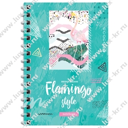 Записная книжка на гребне 120л, А6 Записная книжка на гребне 120л, А6