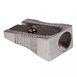 Точилка BRAUBERG "Style", металлическая клиновидная 222484