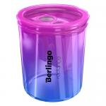 Точилка пластиковая Berlingo "Radiance", с контейнером, 2 отверстия, ассорти ВВр_15027 Точилка пластиковая Berlingo "Radiance", с контейнером, 2 отверстия, ассорти ВВр_15027