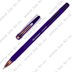 Ручка шариковая Berlingo "xGold" голубая, 0,7мм, игольчатый стержень, грип Ручка шариковая Berlingo "xGold" голубая, 0,7мм, игольчатый стержень, грип