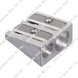 OfficeSpace Точилка металлическая, 2 отверстия 178790 OfficeSpace Точилка металлическая, 2 отверстия 178790